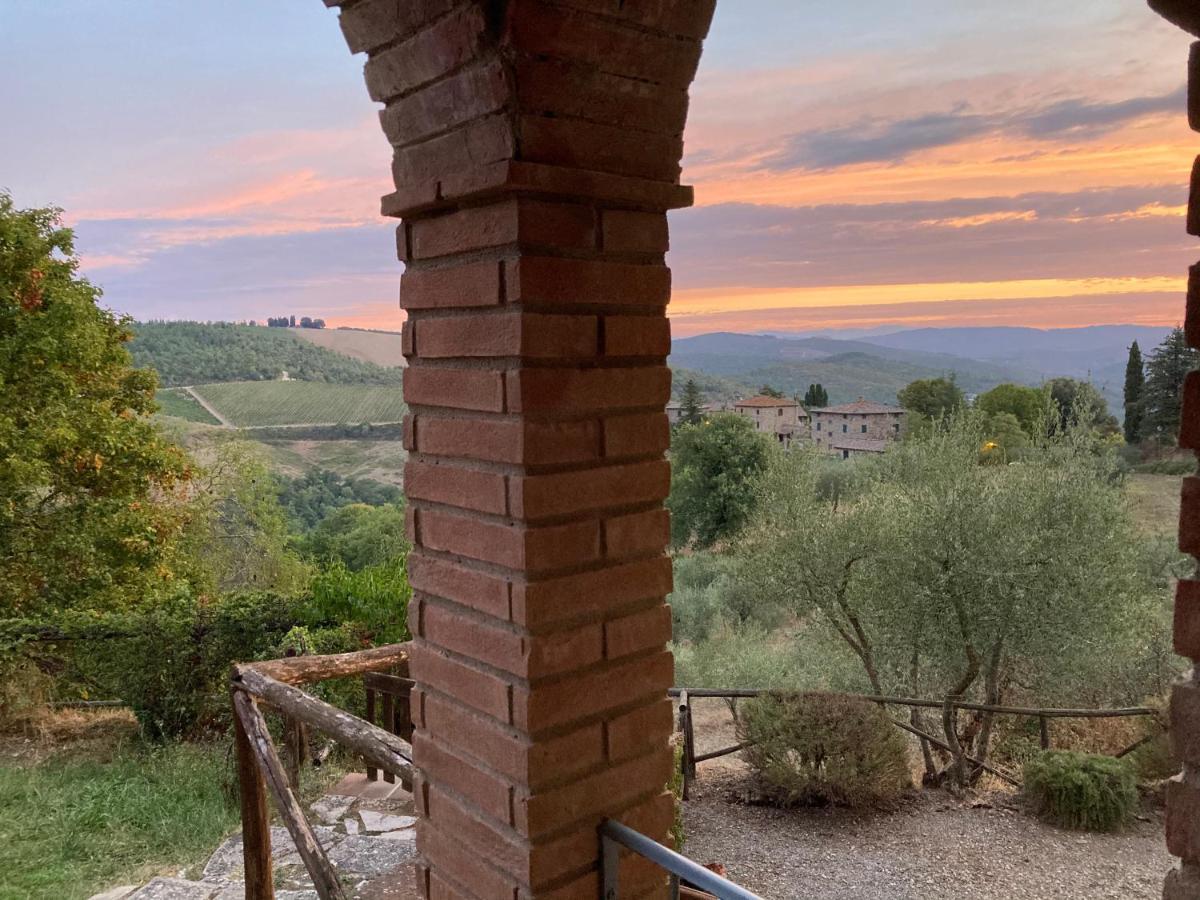 Il Rustico Apartment Castellina in Chianti Ngoại thất bức ảnh